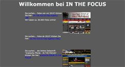 Desktop Screenshot of in-the-focus.de